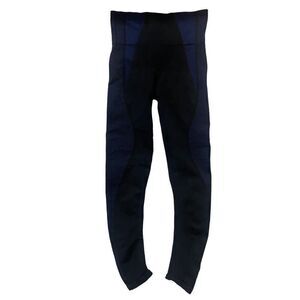 Spanx look at me black and blue leggings Medium